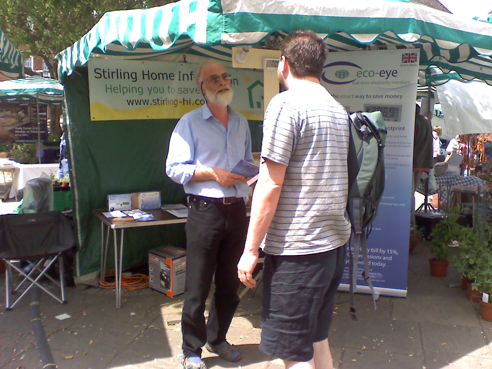 Peter in Horsham Carfax Market